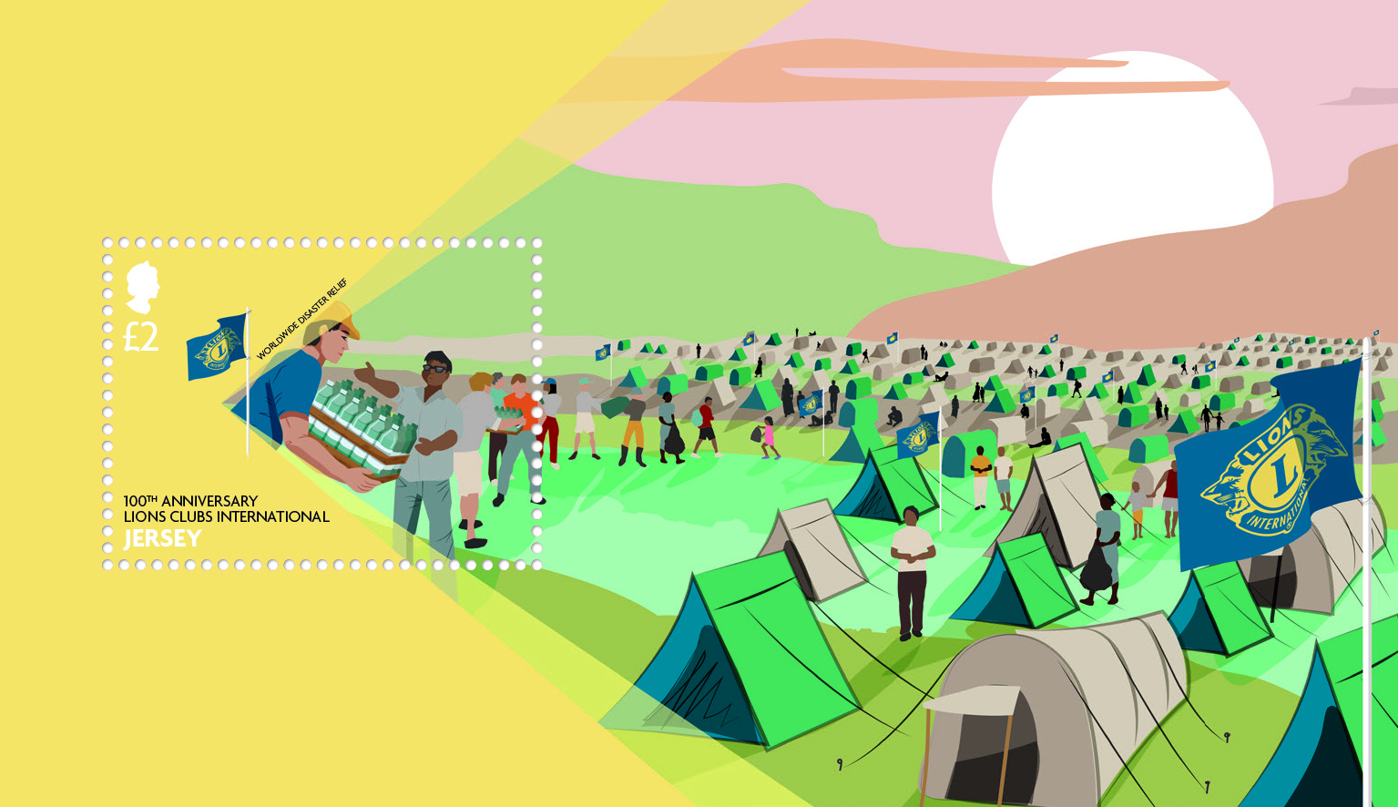 Rainbow Stamp Club 100th Anniversary Lions Clubs International