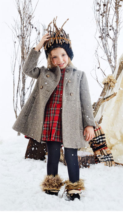 Tapados invierno 2017 para nenas. Moda infantil invierno 2017.