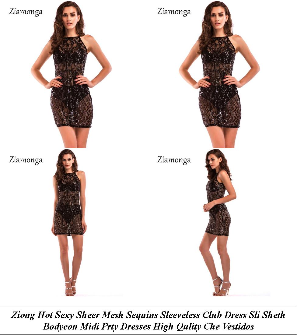 Ladies Wedding Dresses Collection - Uy Sale Clothes Online - Lack Strapless Cocktail Dress With Pockets