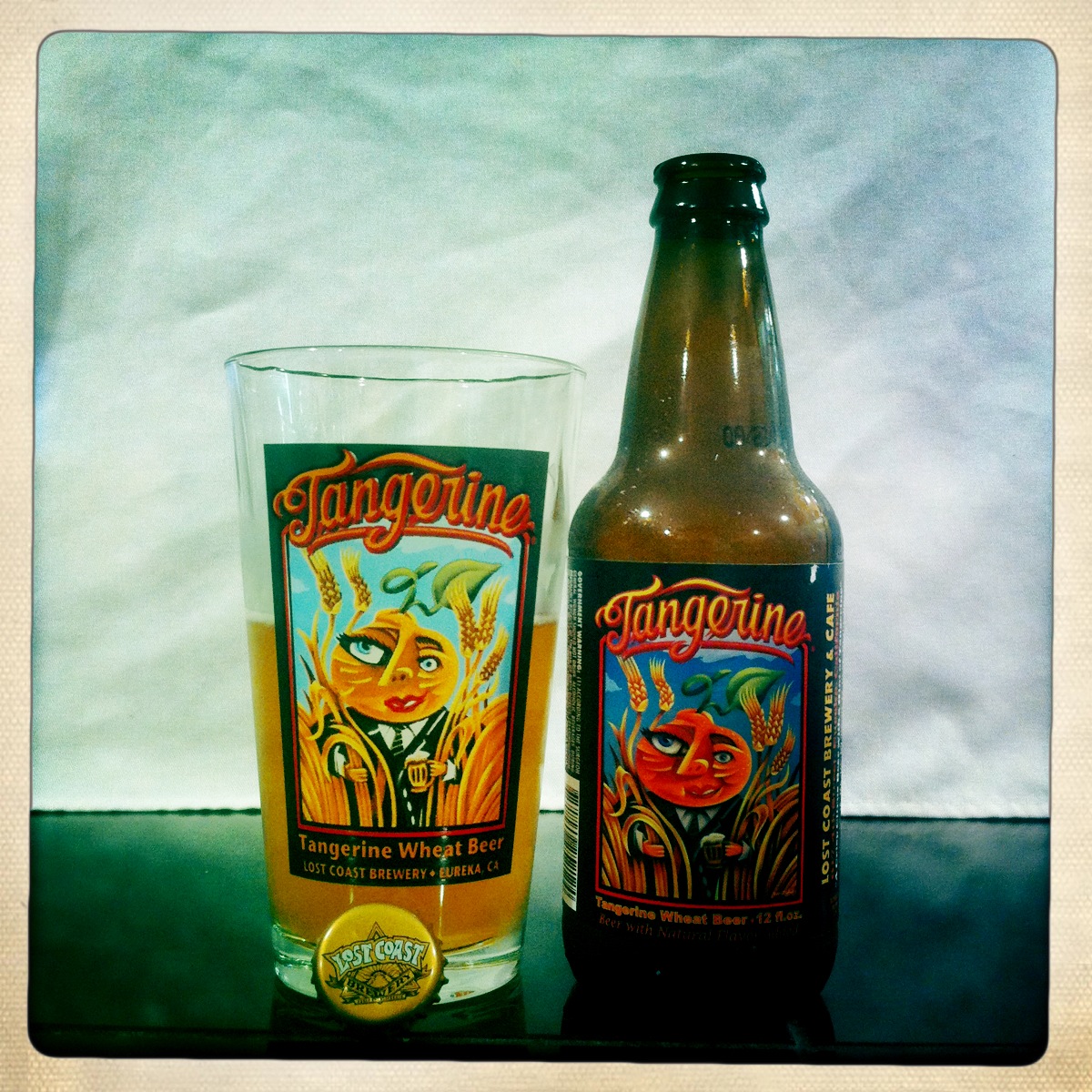 NorCal Beer Blog Lost Coast Brewery Tangerine Wheat Ale