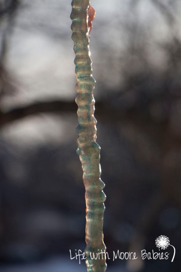 Color Mixing Icicles Life with Moore Babies