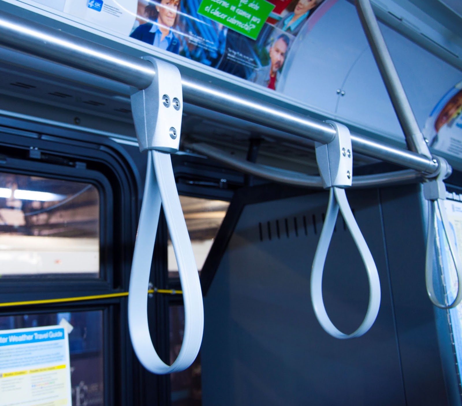 TPU coated webbing What kind of bus handle do you like?