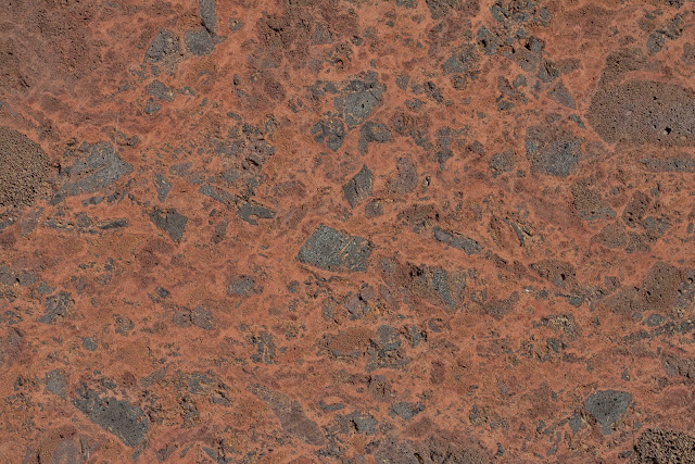 Red stone wall texture