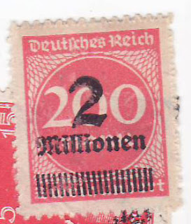 Possibly Weimar republic stamps no?