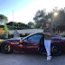 Cristiano Ronaldo shows off his brand new Ferrari F12 whip (Photo)