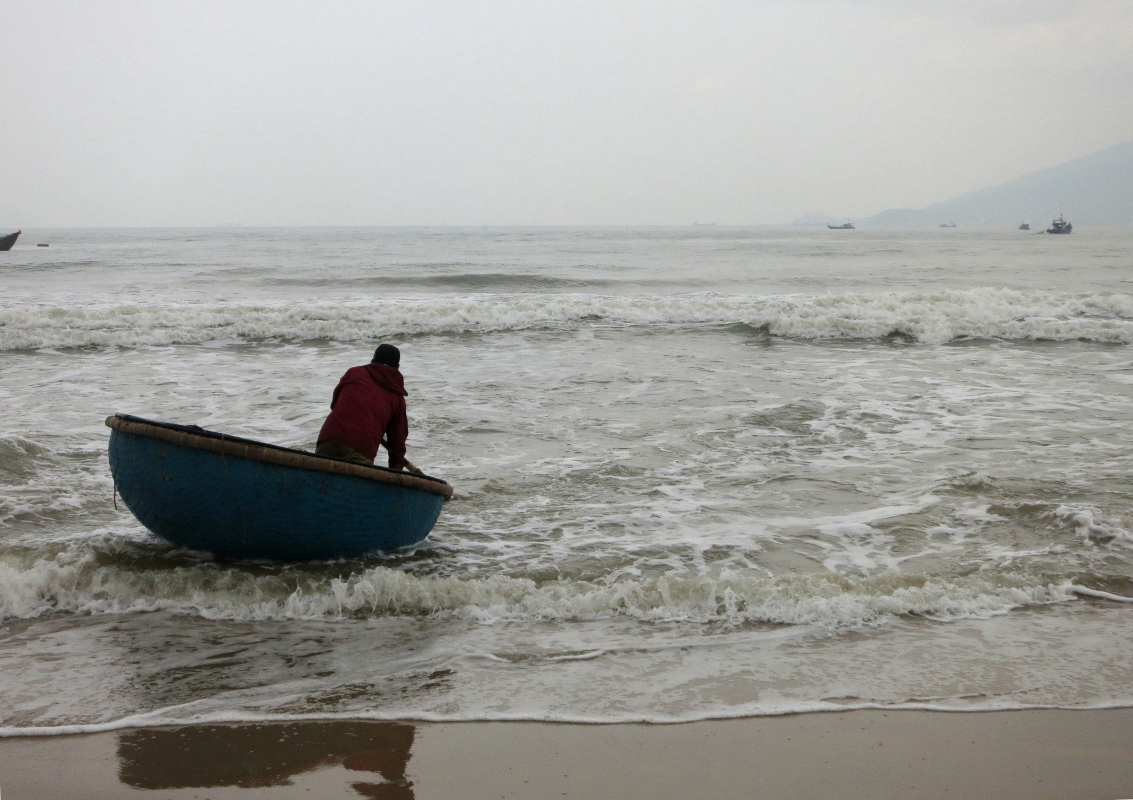 Рыбаки в Дананге