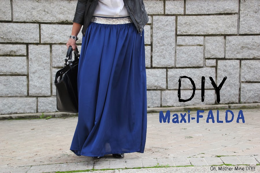 DIY Costura Maxi Falda. Blog de costura y diy.
