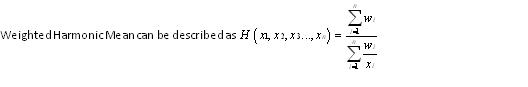 Harmonic mean math tutoring