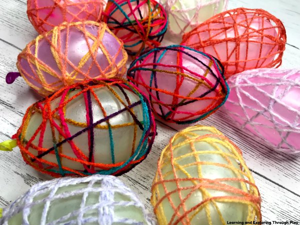 Wool Easter Egg Treats - Easter Crafts