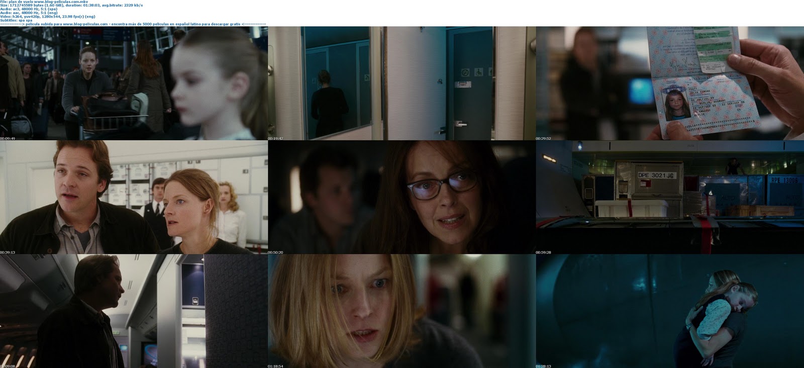 Descargar Plan de Vuelo Español Latino DVDRip Ver Online