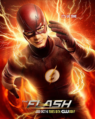 The Flash running