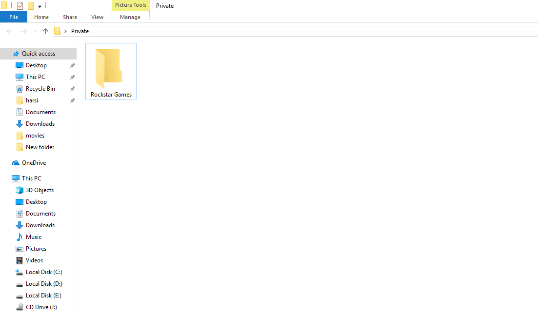How to create a secret folder using notepad | test