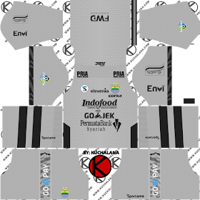 Persib Bandung 2018 Kit - Dream League Soccer Kits