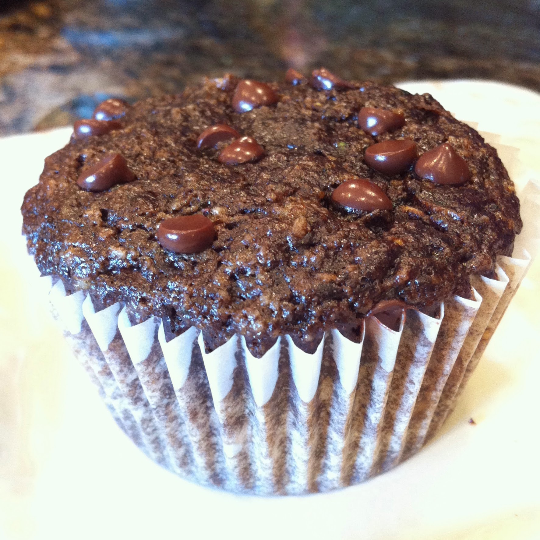 Just Jessie B Chocolate Zucchini Muffins
