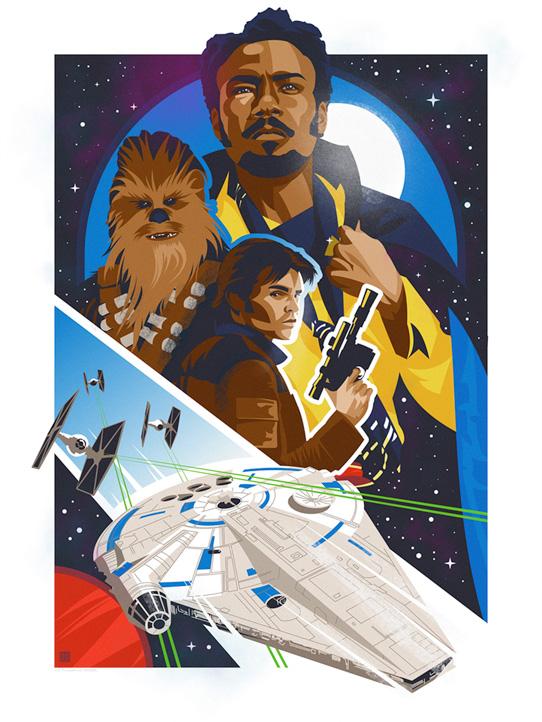 The Blot Says... Solo A Star Wars Story Prints by Dark Ink Art, Danny
