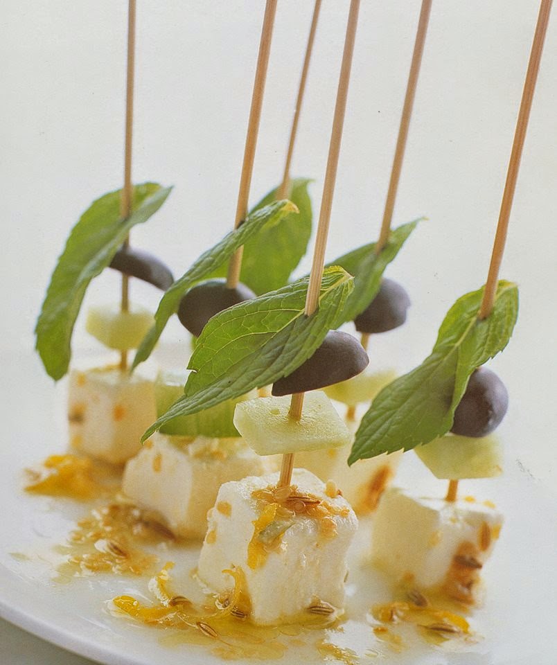 Cooking Irish Nile Hors d'Oeuvres Three Recipes on Skewers