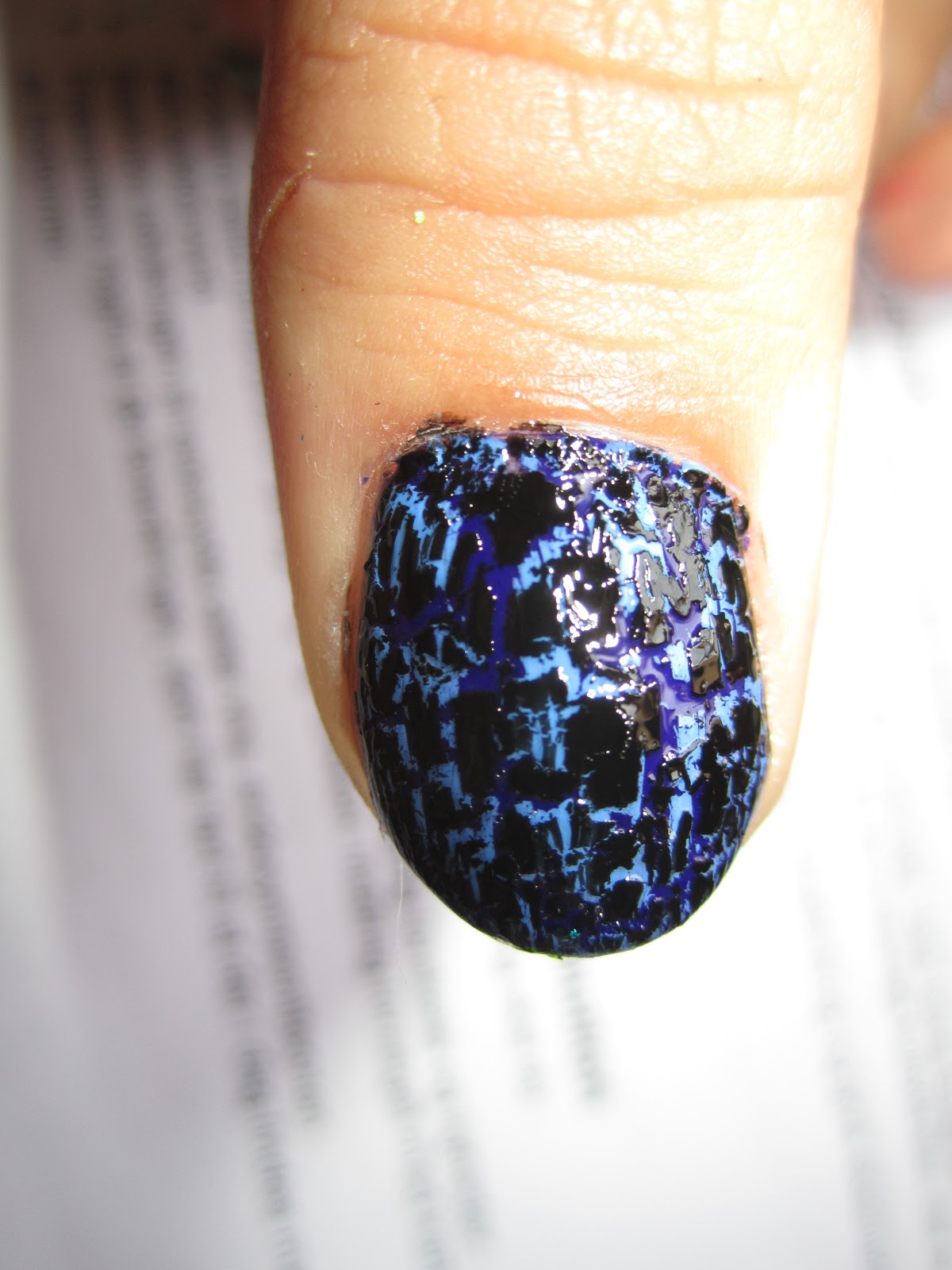 Creative Nail Polish Lots of lots of crack polish