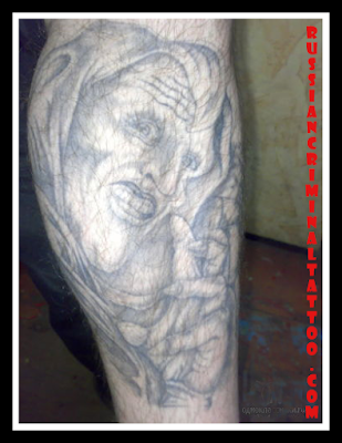 Joker-tattoo