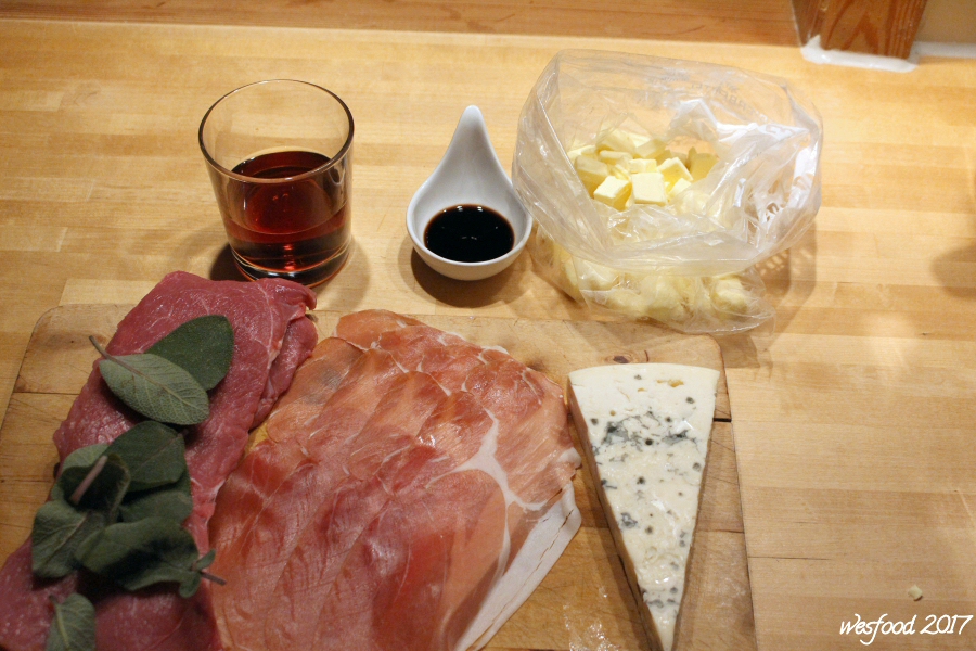 WesFood - Herr Westerhausen kocht ...: Saltimbocca mit Gorgonzolafüllung