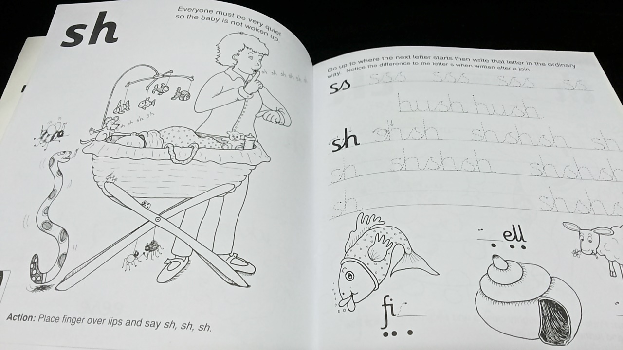Kid Books Blog 401.Jolly Phonics Workbook