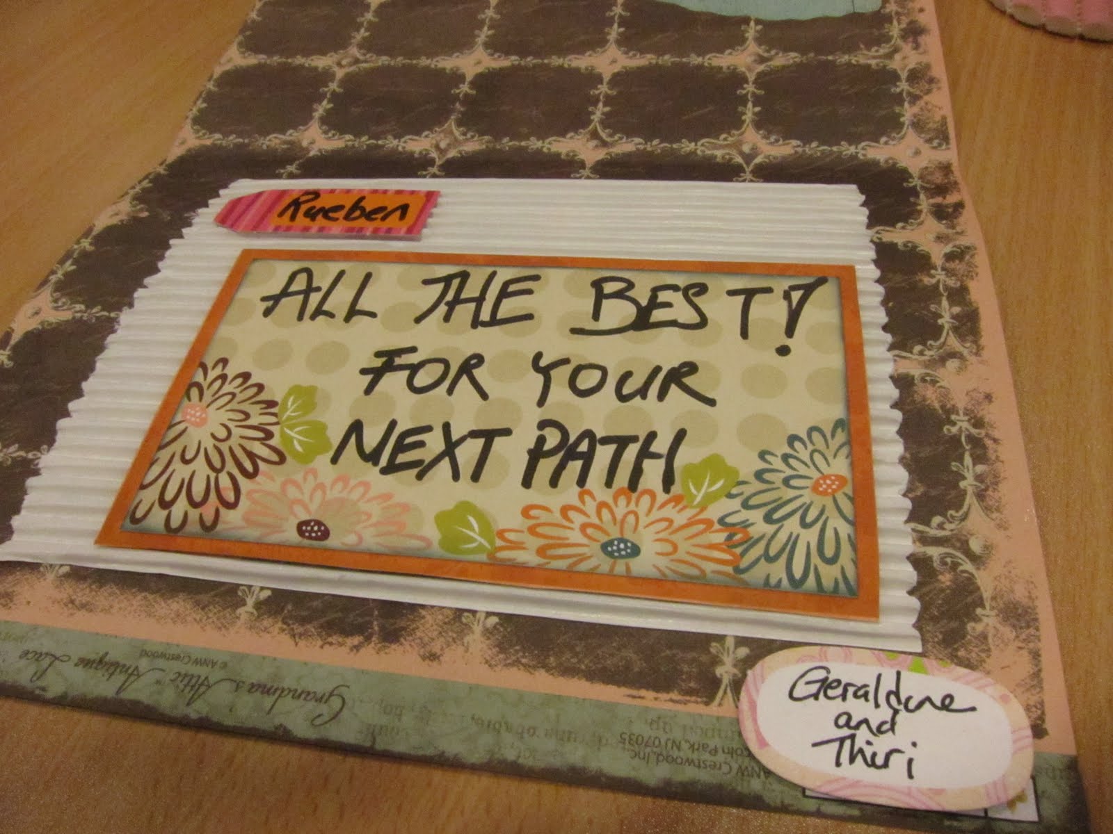 dreams are made of these farewell gifts