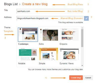 Cara Membuat Blog dari Awal sampai Menghasilkan Cara Membuat Blog dari Awal sampai Menghasilkan