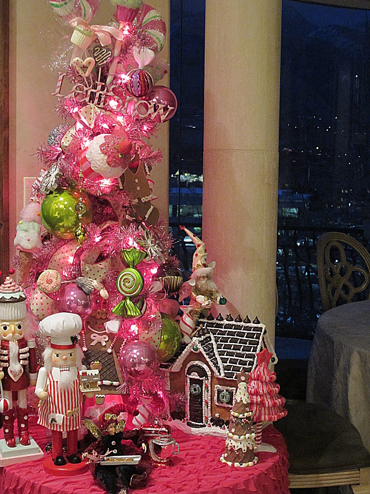 Visions of Sugarplums Tree For My Kitchen - Purple Chocolat Home