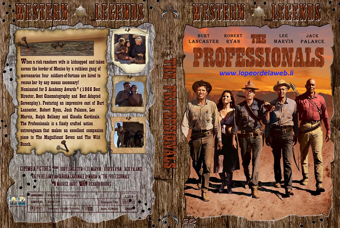 Los Profesionales (Western / 1966 / B. Lancaster/L. Marvin)