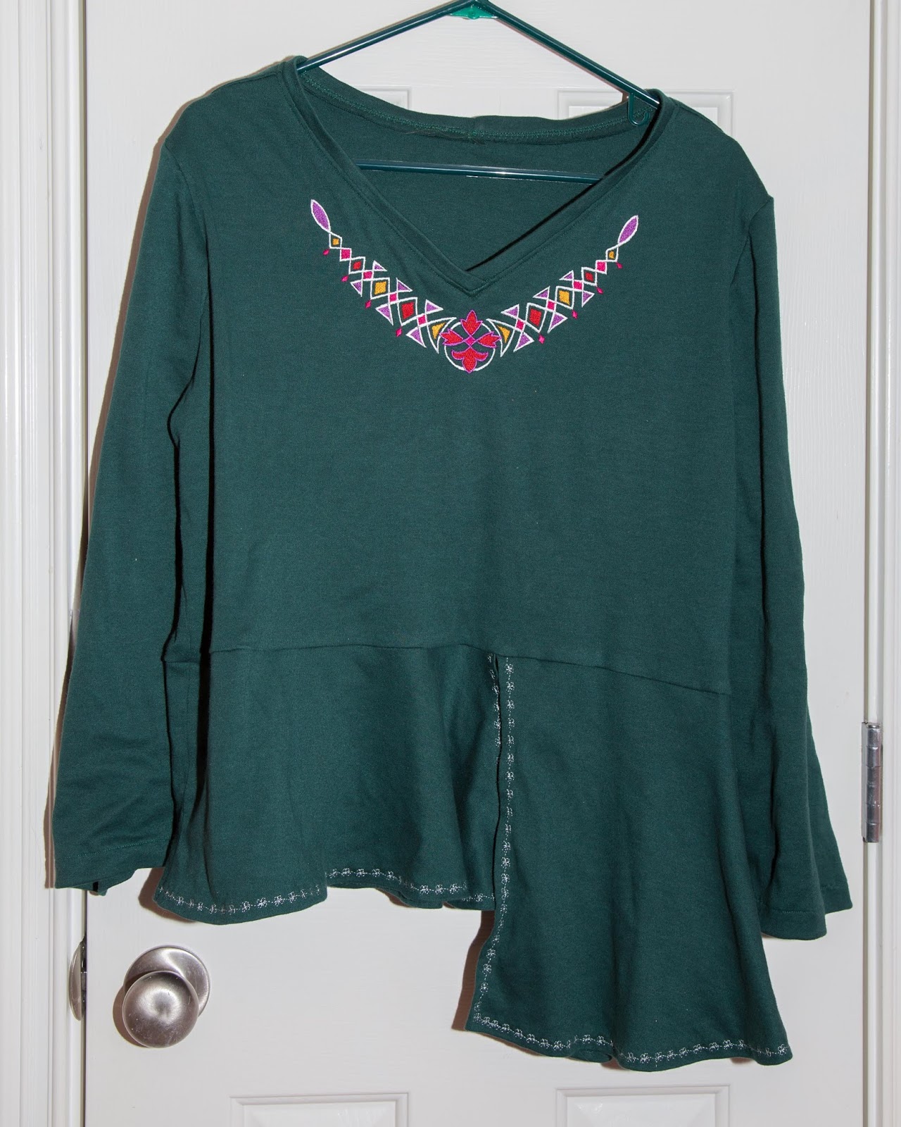 Fun with a Sewing Machine Long Sleeve Knit Shirt