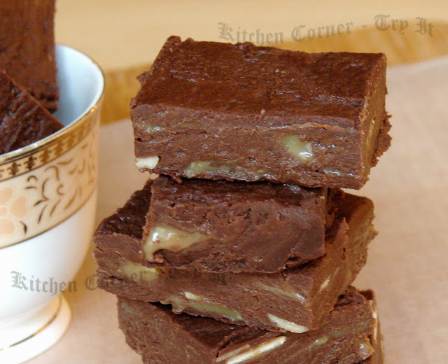 Chocolate Caramel Fudge