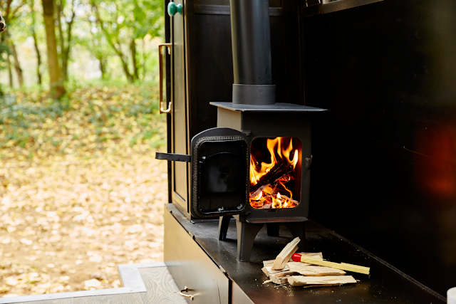Ruby the glampervan wood burner - Christabels Ruby the glampervan wood burner - Christabels