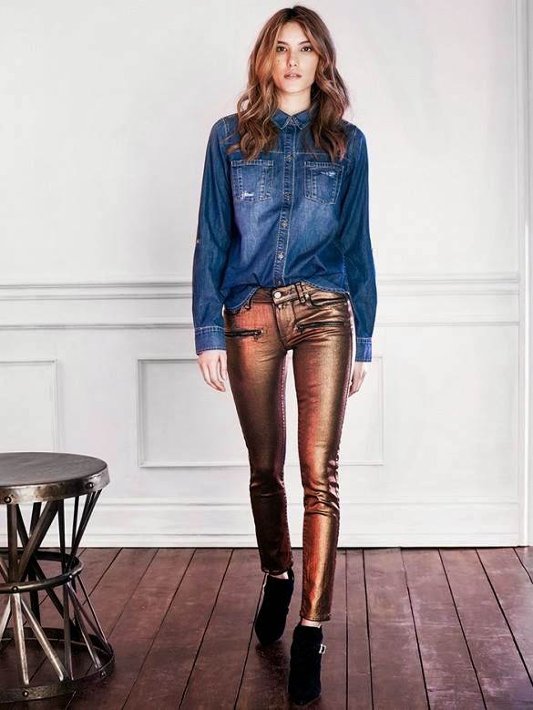 FASHION WORK Los JEANS y LEGGINS METALIZADOS han vuelto para quedarse!