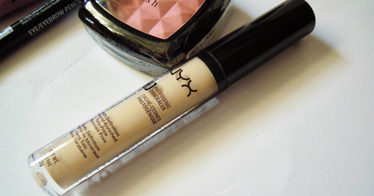 MakeUpLicious NYX HD Photogenic Concealer review + before and after