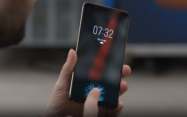 Vivo Smartphone Under Display Fingerprint Sensor