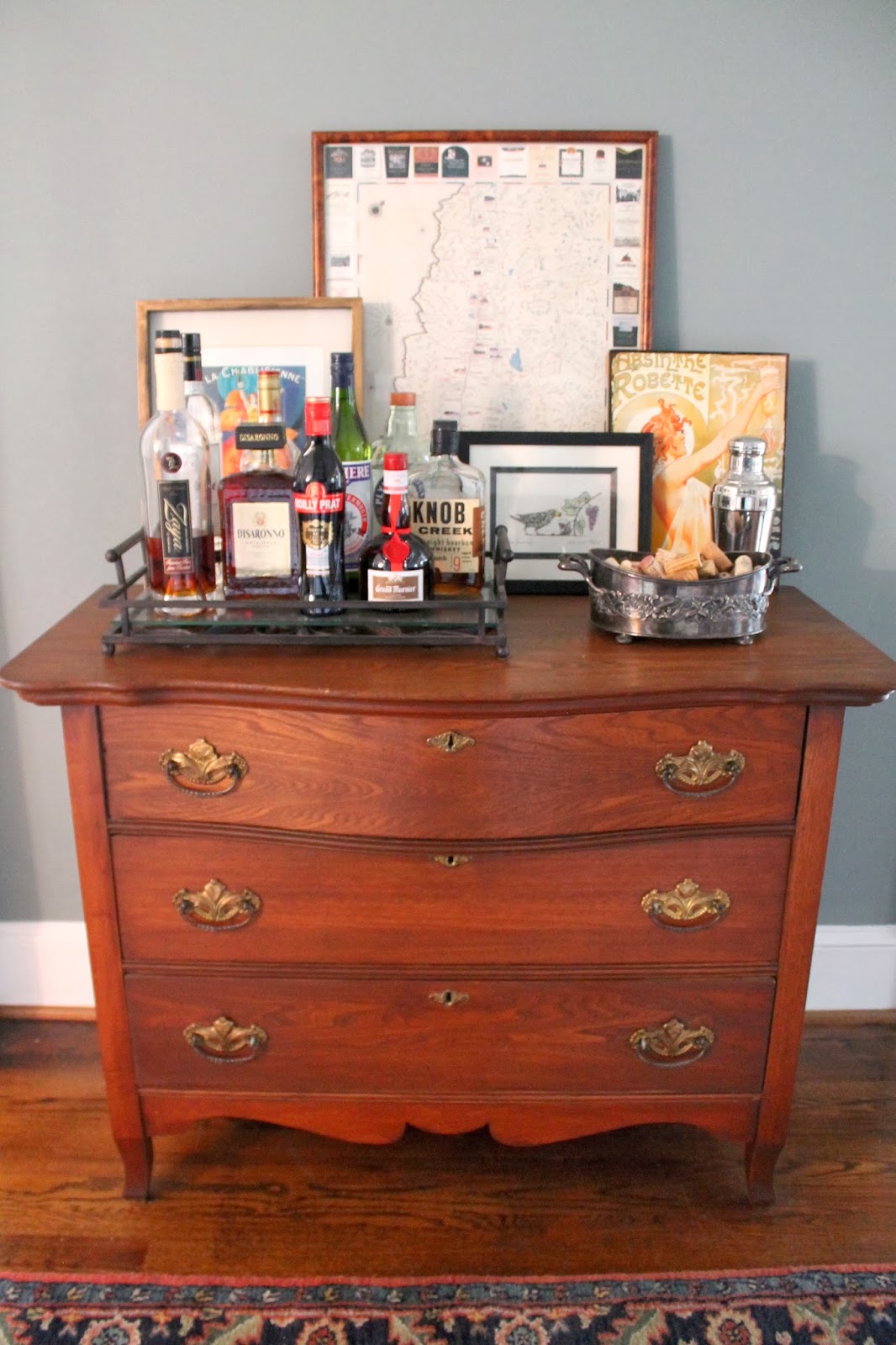 Designing Domesticity to the World {Dresser Bar}