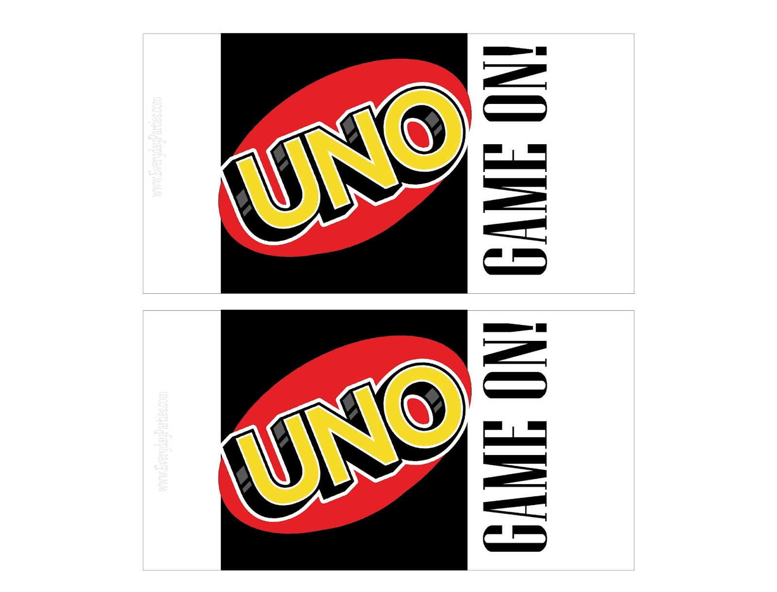 DIY Party Mom Uno Card Kit Kat Candy Bar Wrapper