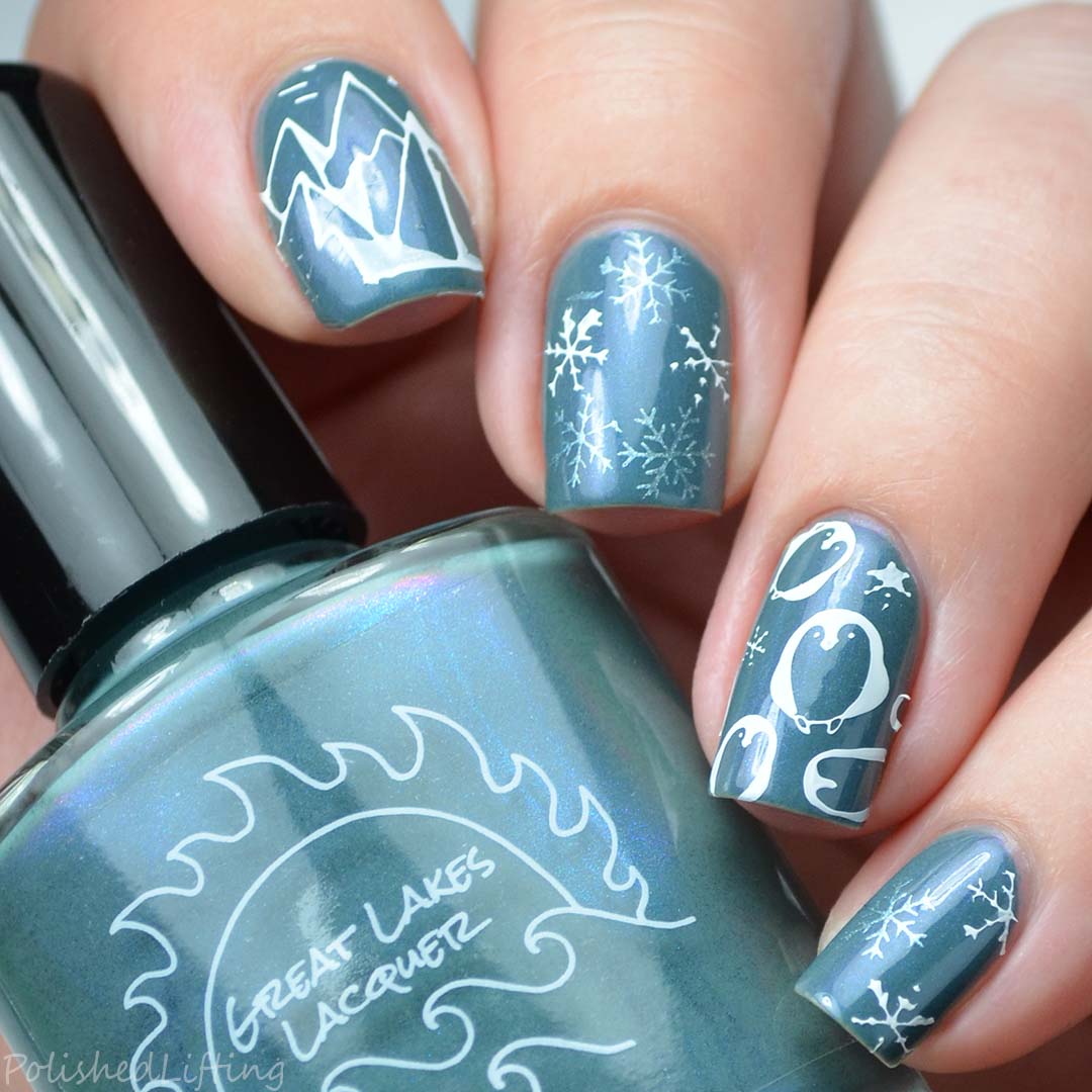 Polished Lifting: Penguin Nail Art featuring Born Pretty Store