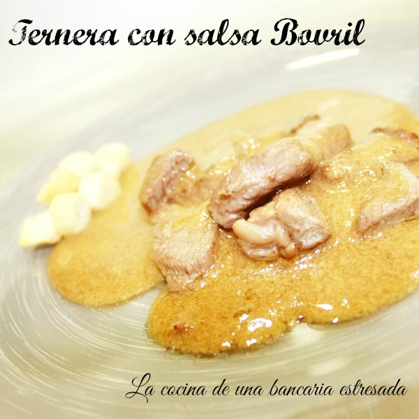 Receta de ternera con salsa Bovril