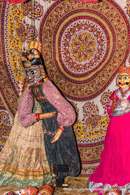 Magician Puppet in Puppet Show Rajasthan