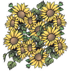 Contoh Gambar Desain Grafis Bunga