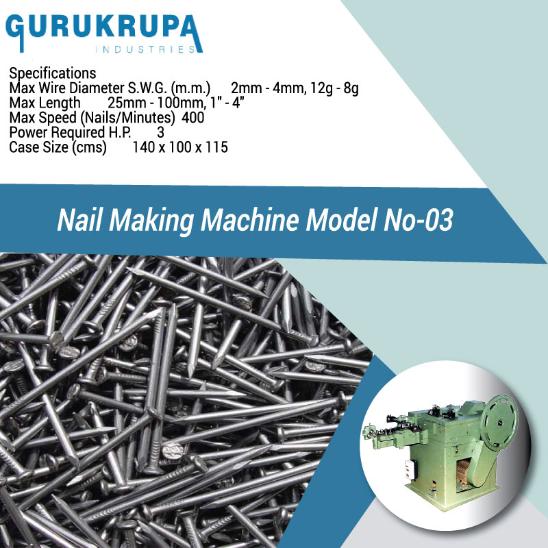 Nail Making Machine Automatic Nail Making Machine Concrete Nail
