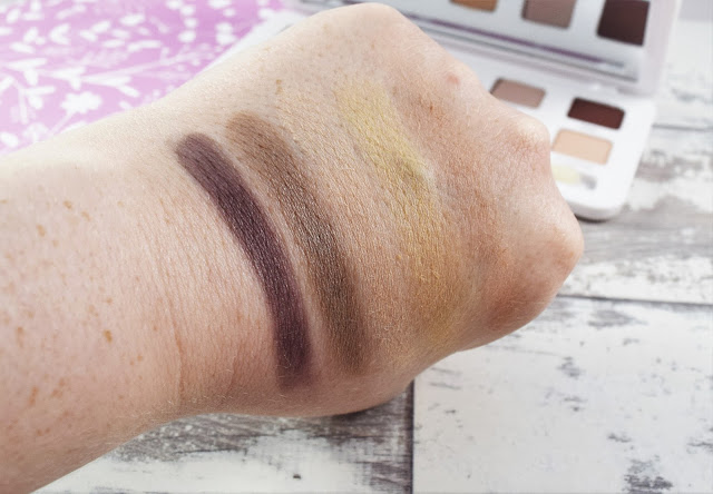 Models Own Dare To Bare Eyeshadow Palette Swatches