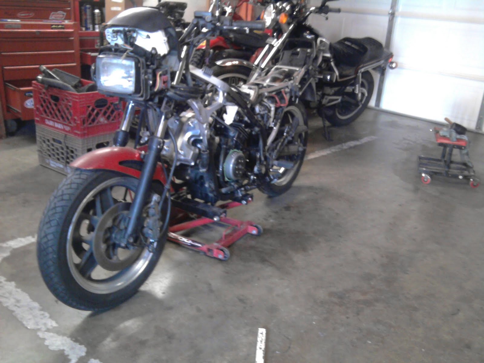 J&B Motorcycle Restoration 1985 VF500F Interceptor (Part 2)