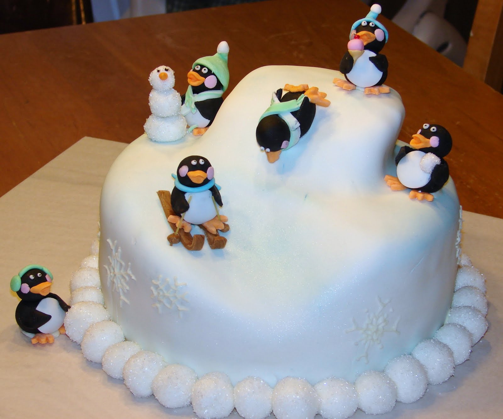 My Cake Hobby Penguin cake