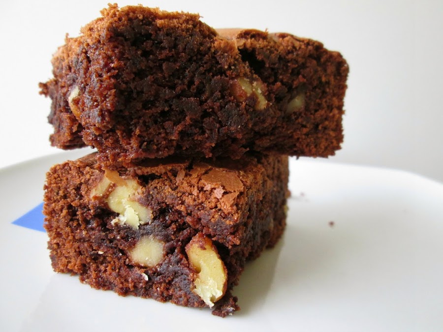 receta facil de brownie
