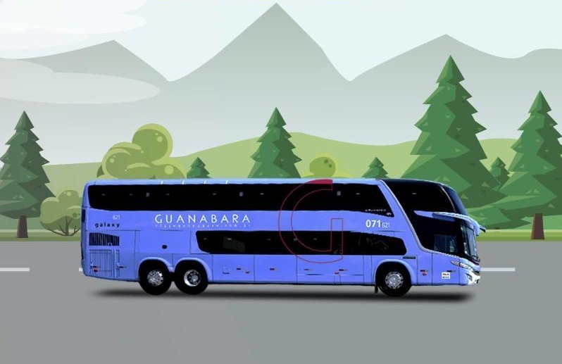 Guanabara atenderá novos destinos com ônibus Double Decker O dia a dia do