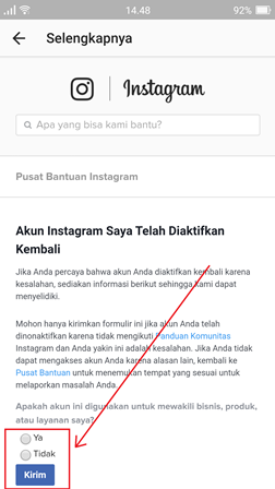 Cara Mengembalikan Akun Instagram Yang Di Banned Blokir Musdeoranje Net