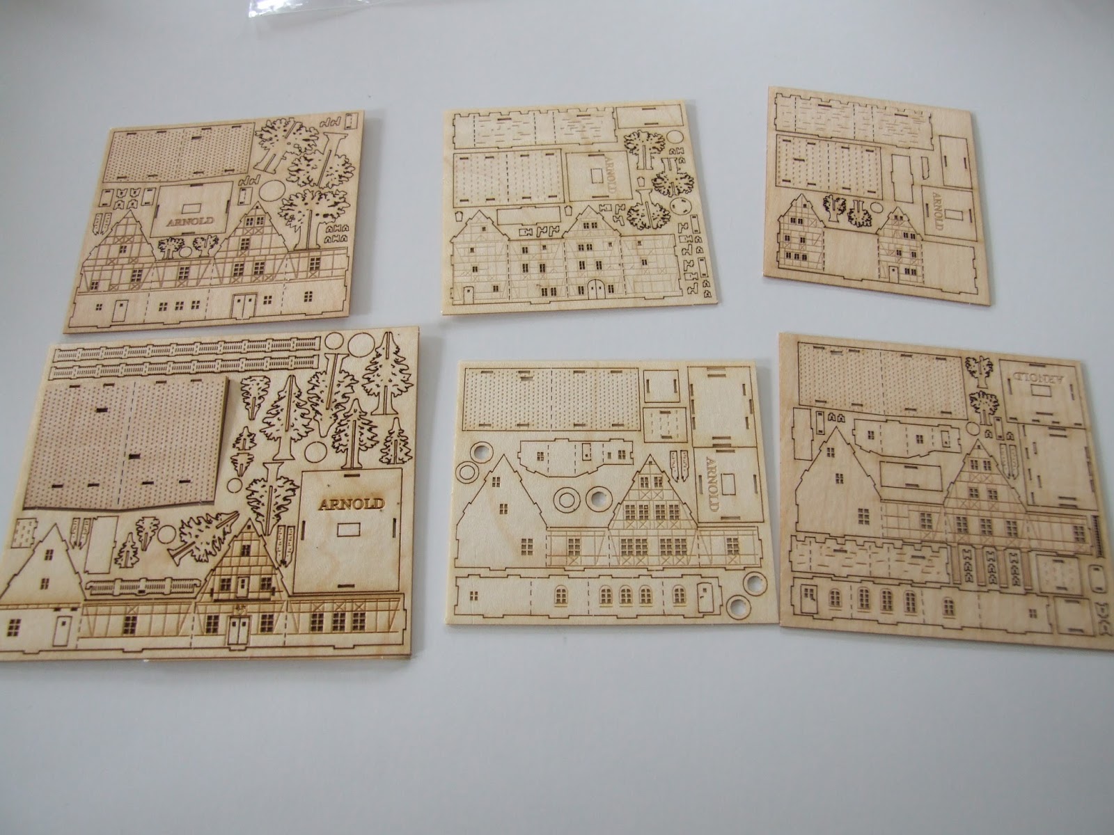 Tiny Treasures Miniature Laser Cut Kits..