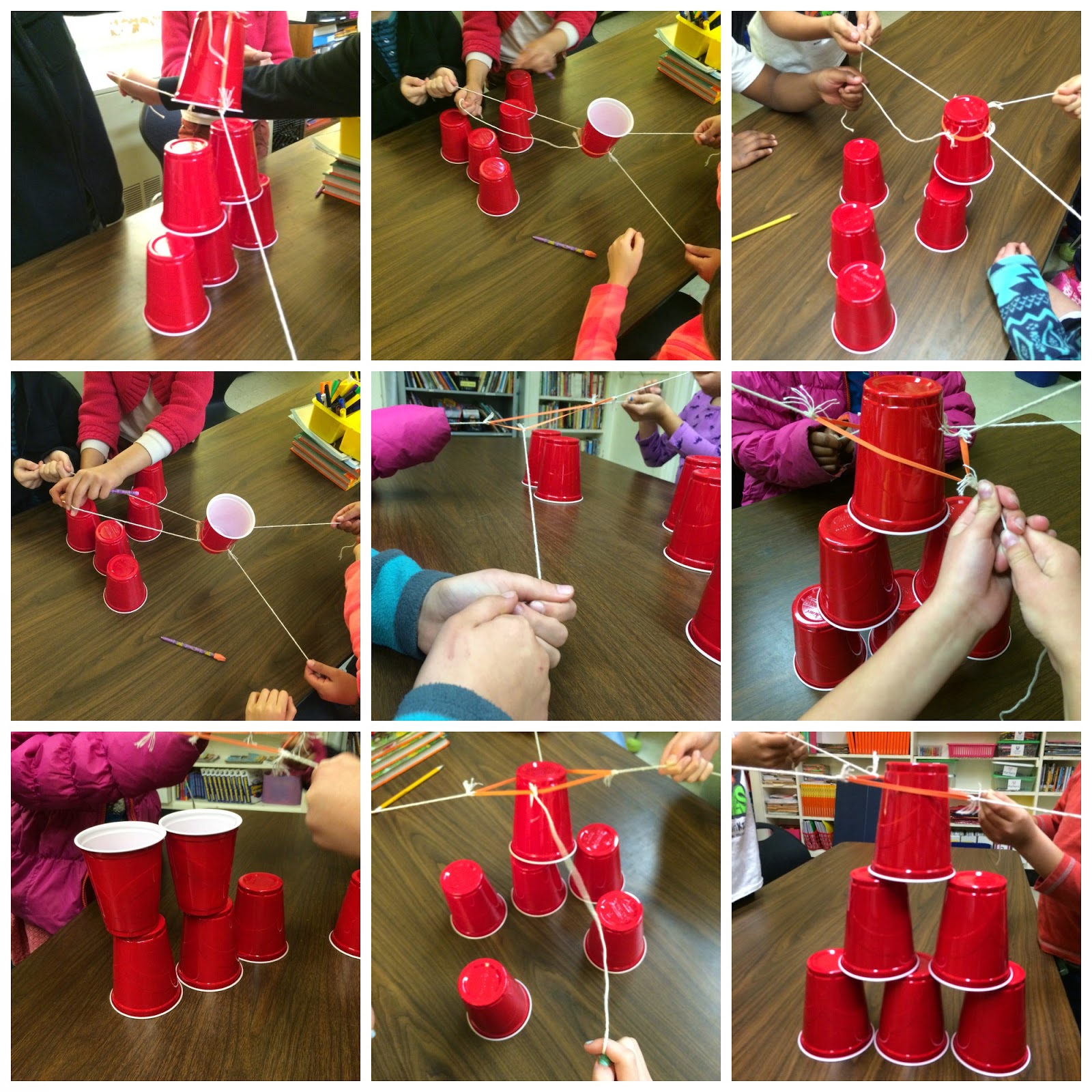 Ms Sepp s Counselor Corner Teamwork In 3rd Grade Cup Stack