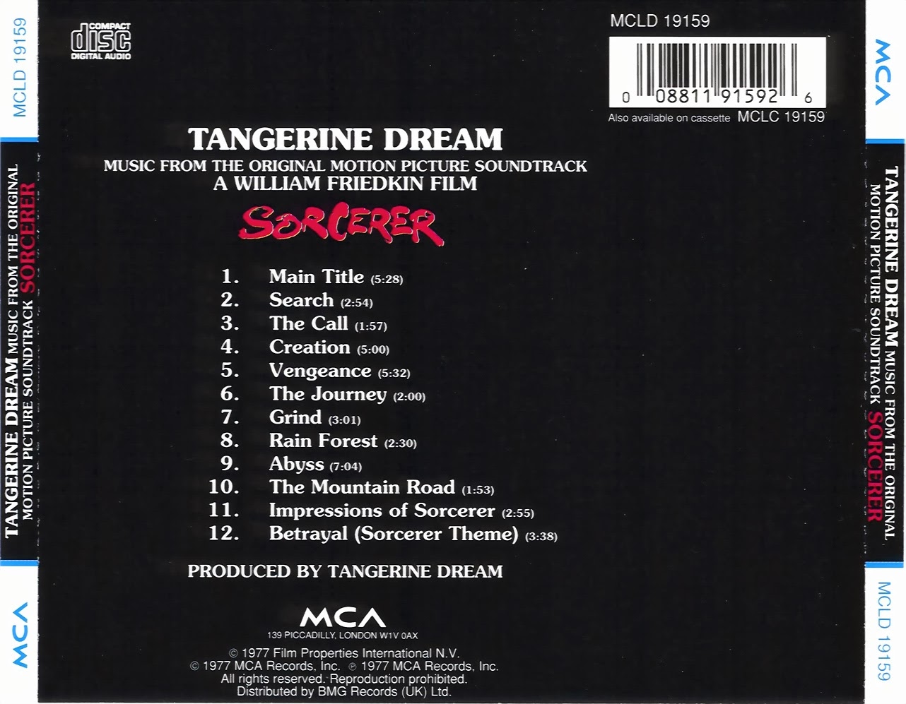 World Progressive & Classical Rock Tangerine DreamSorcerer77